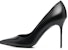 (W) Balmain Kulit Tumit Tinggi Runcing 'Hitam' YN1UA517LVTN0PA