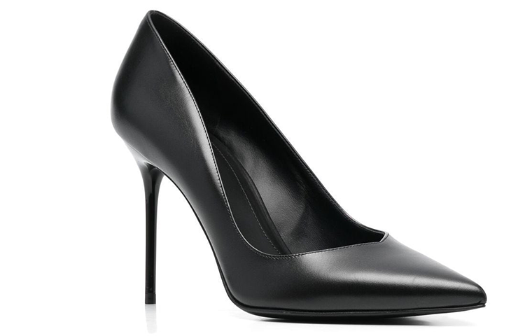 (W) Balmain Leather Pointed-Toe Stiletto High Heels 'Black' 圖 2