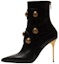 Buy (W) Balmain But Kulit Bertumit Runcing Zip But Buku Lali 'Hitam' AN1TE860LVITEAD
