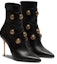 Lookbook (W) Balmain But Kulit Bertumit Runcing Zip But Buku Lali 'Hitam' AN1TE860LVITEAD