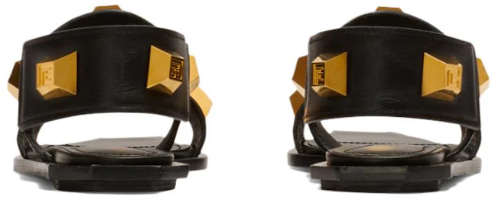 (W) Balmain Leren Studded Platte Sandalen ''Zwart Mode'' AN1UH849LAPDEAD Purchase (W) Balmain Leren Studded Platte Sandalen ''Zwart Mode'' AN1UH849LAPDEAD