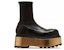 (W) But Balmain But Kulit Zip Tebal 'Fesyen Hitam' AN1TE848LNSXEAD