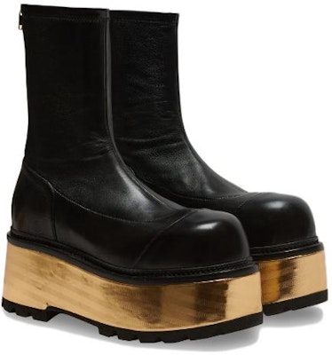 (W) 발망 블랙 레더 지퍼 청키 부츠 (Balmain Black Leather Zipper Chunky Boots) AN1TE848LNSXEAD Lookbook (W) 발망 블랙 레더 지퍼 청키 부츠 (Balmain Black Leather Zipper Chunky Boots) AN1TE848LNSXEAD