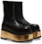 (W) But Balmain But Kulit Zip Tebal 'Fesyen Hitam' AN1TE848LNSXEAD