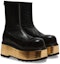 Lookbook (W) But Balmain But Kulit Zip Tebal 'Fesyen Hitam' AN1TE848LNSXEAD