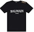 Buy (W) BALMAIN 黑色短袖棉質Logo印花T恤. UF11350-I367-EAB
