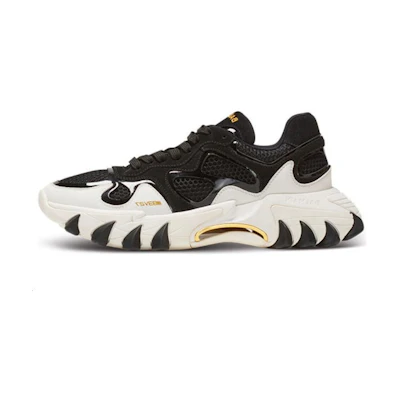 (W) Balmain Low-Top 'Black CMFT'