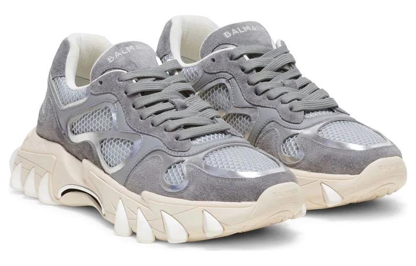 (W) Balmain Low-Top 'Cold Grey' 圖 2
