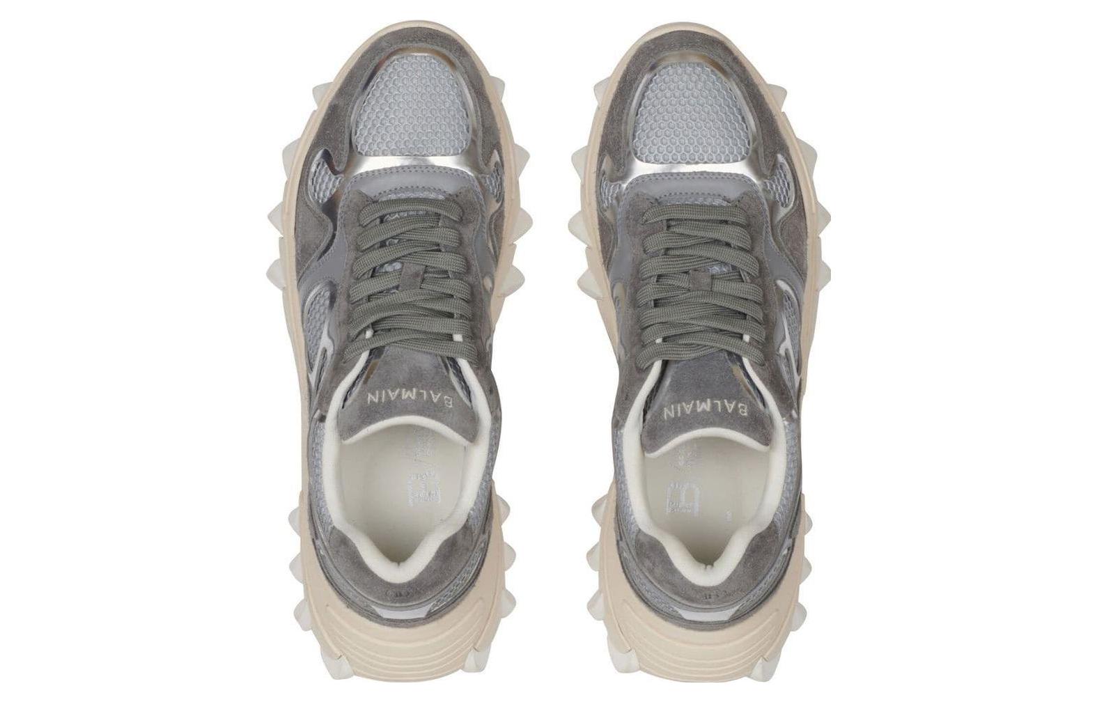 (W) Balmain Low-Top 'Cold Grey' 圖 4