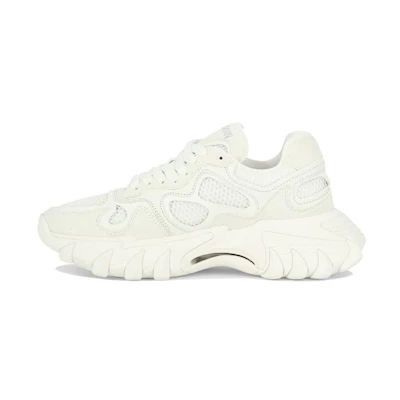 (W) Balmain Low-Top 'White Fashion'