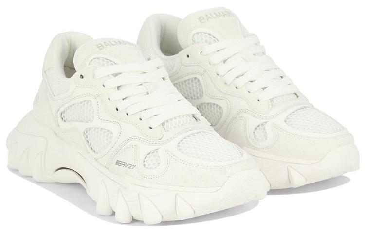 (W) Balmain Low-Top 'White Fashion' 圖 3