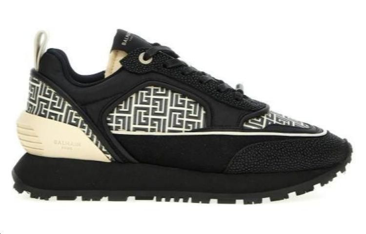 (W) Balmain Low-Top Lace-Up 'Black' 圖 2