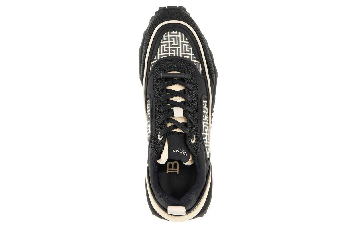 (W) Balmain Low-Top Lace-Up 'Black' 圖 4