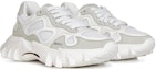 Lookbook (W) Balmain Sneaker Rendah 'Kulit Putih Kain' AN1VI714TCCH0FA