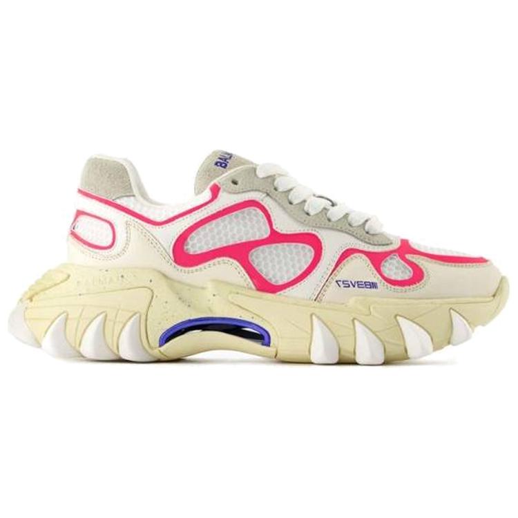 (W) Balmain Low-Top Sneaker 'White Straps' 圖 2