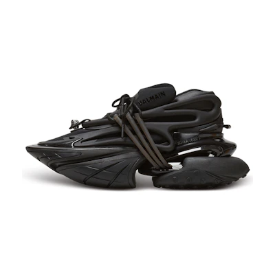(W) Balmain Low 'Unicorn Black'