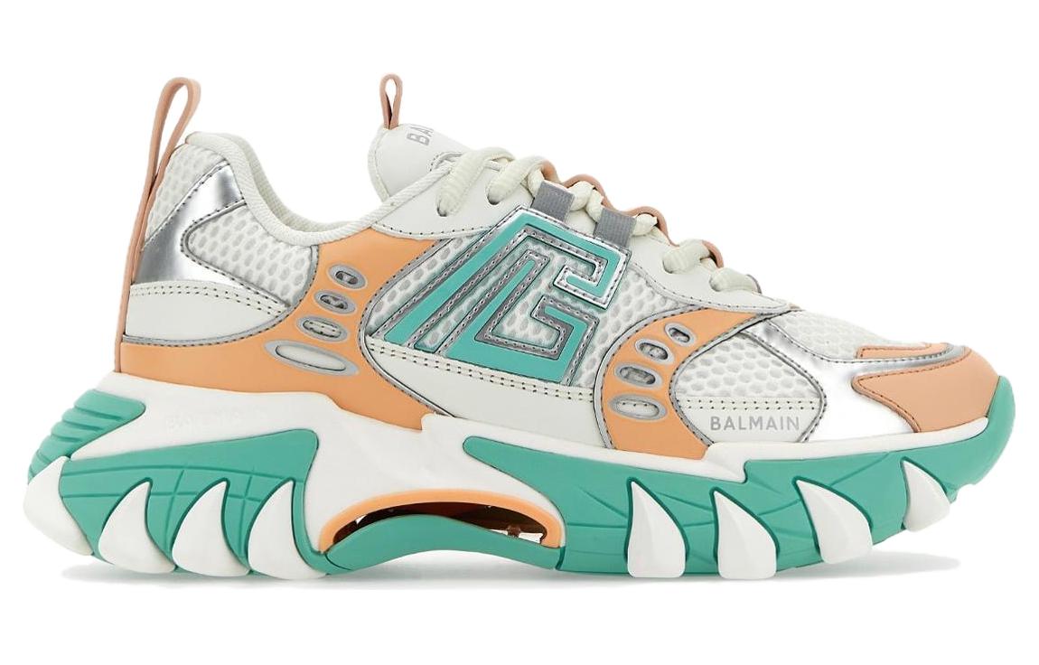 (W) Balmain Low Top 'Green Leather' 圖 2