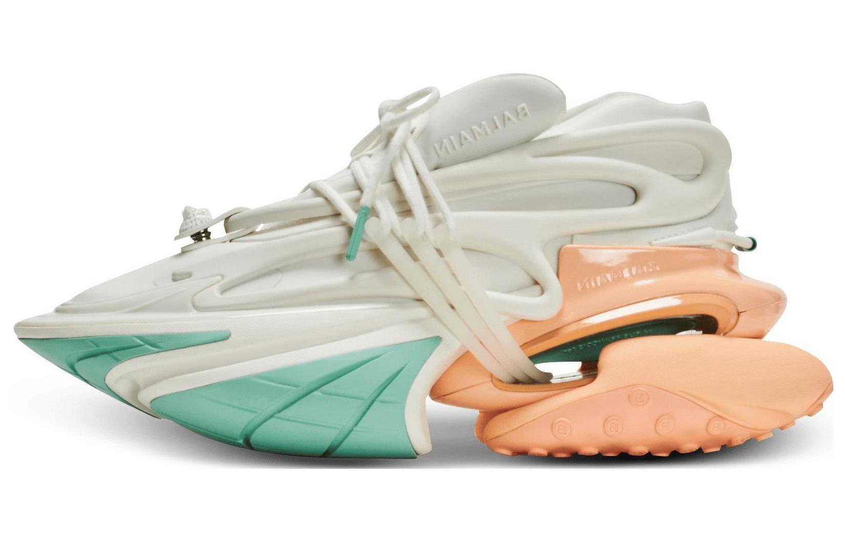 (Women) Balmain Mid-Top Sneaker 'White Comfort' BN0VF724KBLMGCS