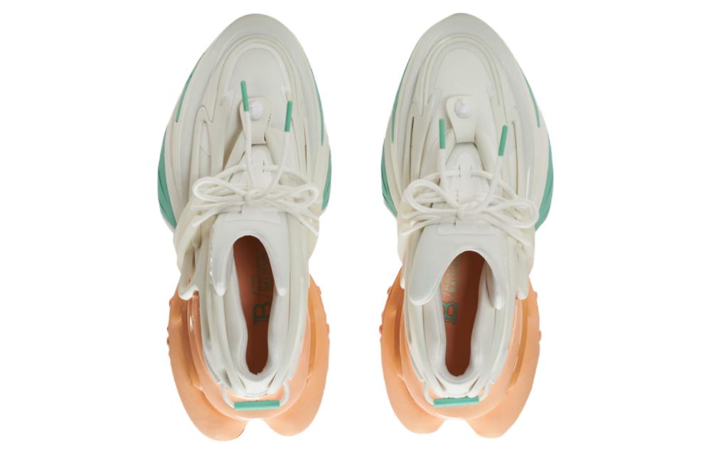 Shop (W) Zapatillas Balmain Mid-Top 'White Comfort' Blancas y Cómodas BN0VF724KBLMGCS