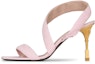 Buy (W) Sandal Kulit Balmain Moneta 'Merah Jambu Baldu' YN1UH764LCMK4AO