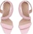 (W) Sandal Kulit Balmain Moneta 'Merah Jambu Baldu' YN1UH764LCMK4AO