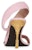 (W) Sandal Kulit Balmain Moneta 'Merah Jambu Baldu' YN1UH764LCMK4AO