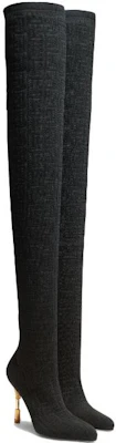 BALMAIN巴爾曼 Moneta 尖頭細高跟 高筒靴 女款 黑色 Order BALMAIN巴爾曼 Moneta 尖頭細高跟 高筒靴 女款 黑色