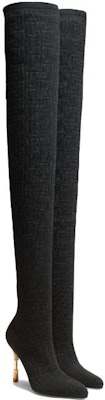 (W) Balmain Botas Altas de Tacón de Aguja con Punta 'Negro' AN1TB809TPBK0PA Order (W) Balmain Botas Altas de Tacón de Aguja con Punta 'Negro' AN1TB809TPBK0PA