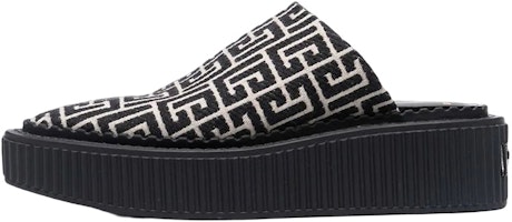 (Women) Balmain Mule 'Classic Logo Black' XN1UR711TJMAGFE (Women) Balmain Mule 'Classic Logo Black' XN1UR711TJMAGFE
