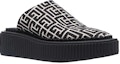 Order (W) Balmain Mule 'Logo Klasik Hitam' XN1UR711TJMAGFE