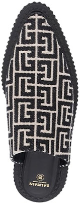(W) Balmain Mule 'Logo Klasik Hitam' XN1UR711TJMAGFE Shop (W) Balmain Mule 'Logo Klasik Hitam' XN1UR711TJMAGFE