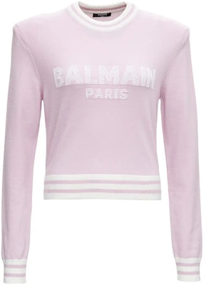 (W) 巴爾曼粉色Logo提花針織毛衣 WF1KA000K225-OCD Buy (W) 巴爾曼粉色Logo提花針織毛衣 WF1KA000K225-OCD