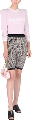 (W) 巴爾曼粉色Logo提花針織毛衣 WF1KA000K225-OCD Shop (W) 巴爾曼粉色Logo提花針織毛衣 WF1KA000K225-OCD