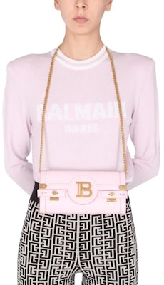 (W) 巴爾曼粉色Logo提花針織毛衣 WF1KA000K225-OCD Details for (W) 巴爾曼粉色Logo提花針織毛衣 WF1KA000K225-OCD