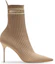 Order (W) Balmain Mules de Tacón de Aguja Punta Afilada 'Beige Moda' AN1TA641TSKT0AV