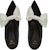 (W) Balmain Stiletto Kasut Kain 'Baldu Hitam' Hujung Runcing BN0UA940TLSAGFE