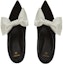 Lookbook (W) Balmain Stiletto Kasut Kain 'Baldu Hitam' Hujung Runcing BN0UA940TLSAGFE