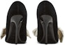 Shop (W) Balmain Stiletto Kasut Kain 'Baldu Hitam' Hujung Runcing BN0UA940TLSAGFE