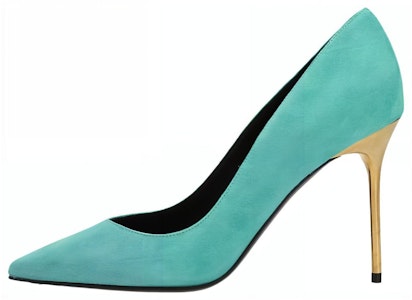 (W) Balmain Zapato Calcetín Tacón de Aguja 'Terciopelo Verde' AN1UA517LCMK7CD Buy (W) Balmain Zapato Calcetín Tacón de Aguja 'Terciopelo Verde' AN1UA517LCMK7CD