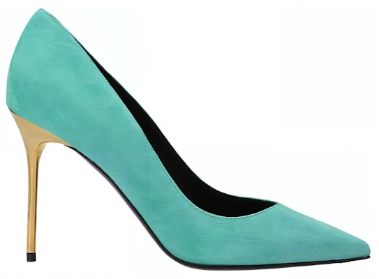 (W) Balmain Zapato Calcetín Tacón de Aguja 'Terciopelo Verde' AN1UA517LCMK7CD Order (W) Balmain Zapato Calcetín Tacón de Aguja 'Terciopelo Verde' AN1UA517LCMK7CD