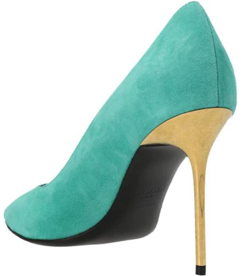 (W) Balmain Zapato Calcetín Tacón de Aguja 'Terciopelo Verde' AN1UA517LCMK7CD Shop (W) Balmain Zapato Calcetín Tacón de Aguja 'Terciopelo Verde' AN1UA517LCMK7CD
