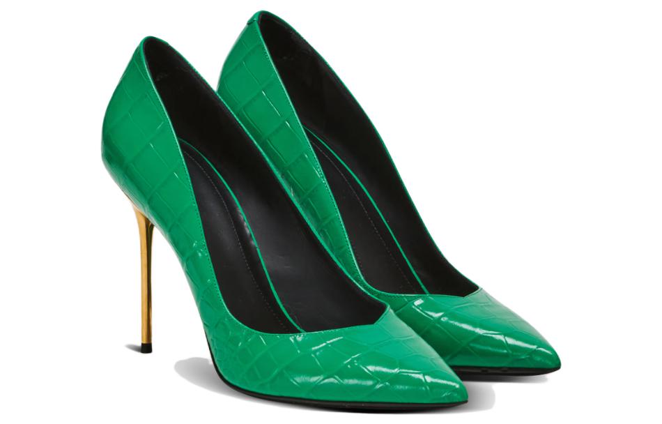 (W) Balmain Pointed Toe Stiletto 'Green CMFT' 圖 3