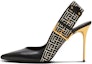 Buy (W) Balmain Kasut Tumit Tinggi Runcing 'Patent Black' BN1UK899LVWBGFE