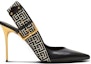 Order (W) Balmain Kasut Tumit Tinggi Runcing 'Patent Black' BN1UK899LVWBGFE