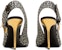 (W) Balmain Kasut Tumit Tinggi Runcing 'Patent Black' BN1UK899LVWBGFE