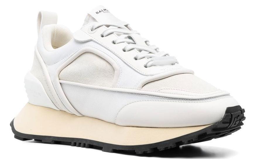 (W) Balmain Racer 'White Leather' 圖 2