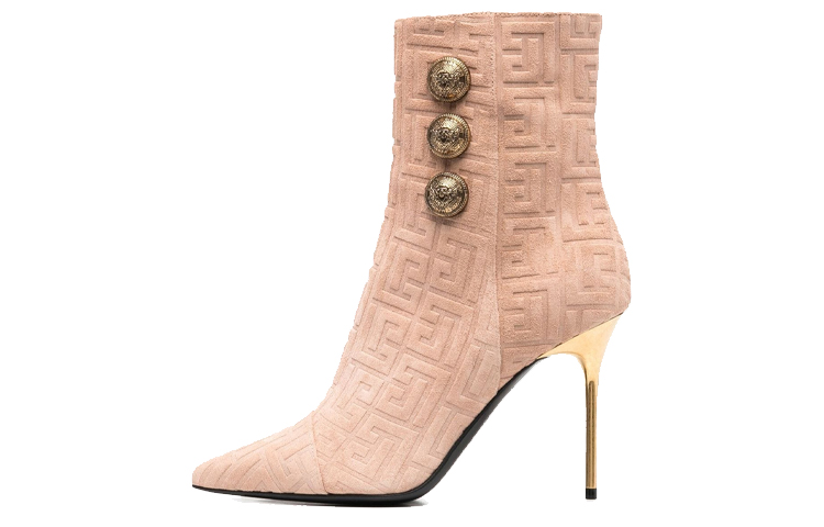 Buy (W) Balmain Roni 'Sepatu Boot Fashion Pink Muda' Anklenya YN1TA522LMMS0AP