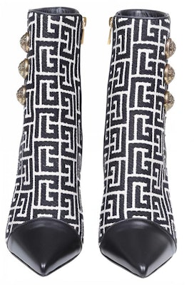 (W) Balmain Sepatu Boot Kulit Ankle Roni 'Hitam' YN1TA522TJMPGFE Lookbook (W) Balmain Sepatu Boot Kulit Ankle Roni 'Hitam' YN1TA522TJMPGFE