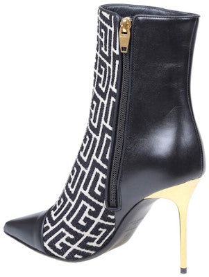 (W) Balmain Sepatu Boot Kulit Ankle Roni 'Hitam' YN1TA522TJMPGFE Shop (W) Balmain Sepatu Boot Kulit Ankle Roni 'Hitam' YN1TA522TJMPGFE