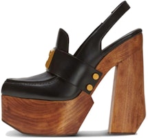 (Women) Balmain Round Toe Comfort Block Heel 'Black' BN1UQ905LIRS0PA (Women) Balmain Round Toe Comfort Block Heel 'Black' BN1UQ905LIRS0PA